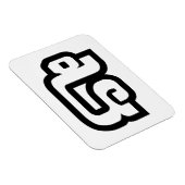 ラオス第5番/ 5 / (ハ໕/ハ)ラオス マグネット (右側)