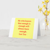 ラオス素晴らしツ引用文 カード (黄色い花)