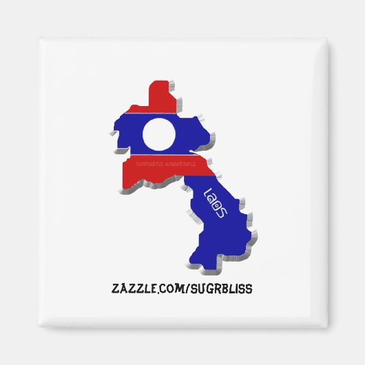 ラオス角磁石 マグネット (正面)