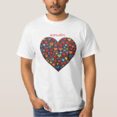 ラオス語でLove Tシャツ (正面)
