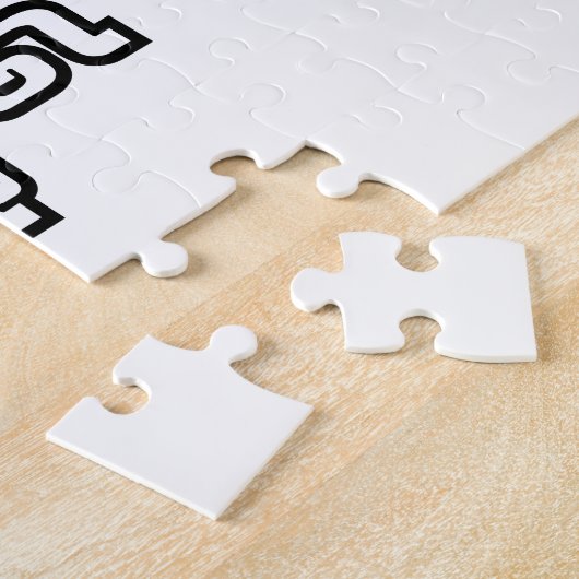 ラオス語/ラオス語の数字ピラミッドラオス語スクリプト ジグソーパズル (側面)