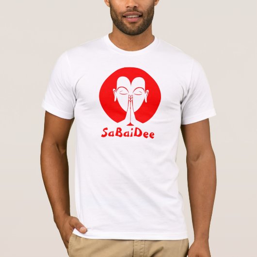 ラオス語: SaBaiDee 2 Tシャツ (正面)