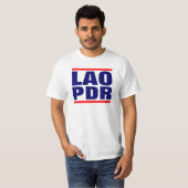 ラオス語PDR Tシャツ (正面フル)