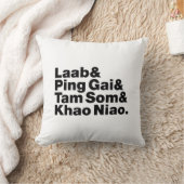 ラオス通り食品 クッション (ブランケット)