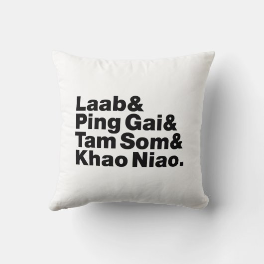 ラオス通り食品 クッション (裏面)