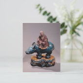 ラオス都のバッファロー、清朝 ポストカード (スタンド正面)