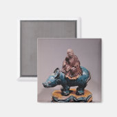 ラオス都のバッファロー、清朝 マグネット (正面/裏面)