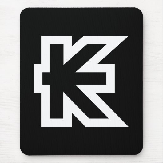 ラオス キープ ラオ / ラオス通貨記号 マウスパッド (正面)