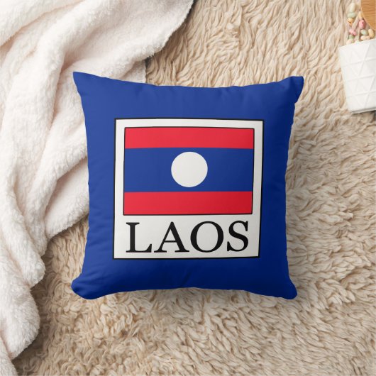 ラオス クッション (ブランケット)
