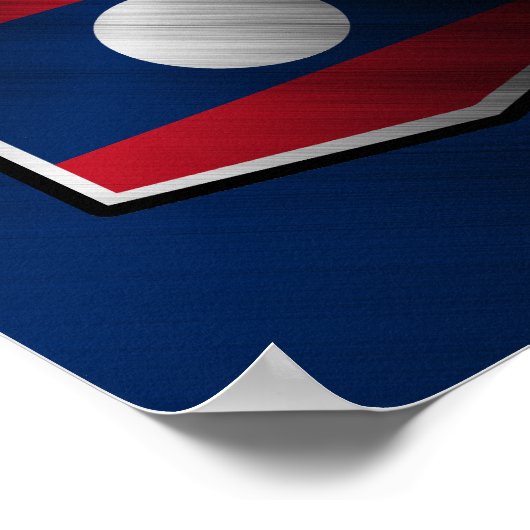 ラオス ポスター (角)