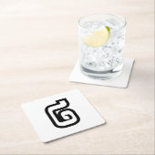 ラオス/ラオス2 / 2 / ໒ （曲）ラオス スクエアペーパーコースター (インサイチュ)