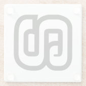 ラオス/ラオスNumber 9 / 9 / ໙ (Kao/Gao)ラオス ガラスコースター (裏面)