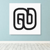 ラオス/ラオスNumber 9 / 9 / ໙ (Kao/Gao)ラオス キャンバスプリント (インサイチュ (ウッドフロア))