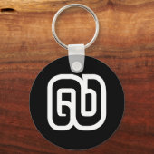 ラオス/ラオスNumber 9 / 9 / ໙ (Kao/Gao)ラオス キーホルダー (正面)