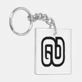 ラオス/ラオスNumber 9 / 9 / ໙ (Kao/Gao)ラオス キーホルダー (正面左)