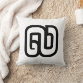 ラオス/ラオスNumber 9 / 9 / ໙ (Kao/Gao)ラオス クッション (ブランケット)