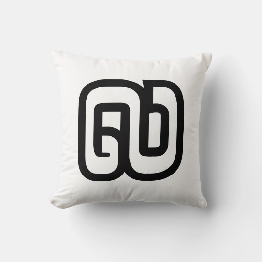 ラオス/ラオスNumber 9 / 9 / ໙ (Kao/Gao)ラオス クッション (正面)