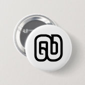 ラオス/ラオスNumber 9 / 9 / ໙ (Kao/Gao)ラオス 缶バッジ (正面&裏面)