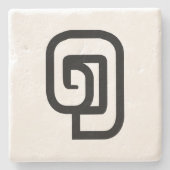 ラオス/ラオスNumber One / 1 / ໑ (Nung/Nueng)ラオス ストーンコースター (正面)