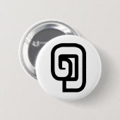 ラオス/ラオスNumber One / 1 / ໑ (Nung/Nueng)ラオス 缶バッジ (正面&裏面)