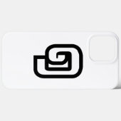ラオス/ラオスNumber One / 1 / ໑ (Nung/Nueng)ラオス Case-Mate iPhoneケース (裏面 (横))