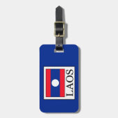 ラオス ラゲッジタグ (正面縦)