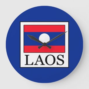 ラオス ラージ壁時計