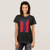 ラオス 国境 Tシャツ (正面フル)