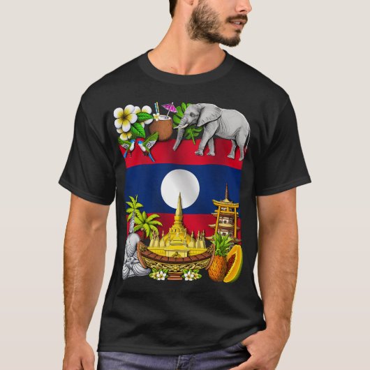 ラオス Tシャツ (正面)