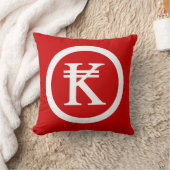 ラオスKipラオス/ラオスのマネーサイン クッション (ブランケット)