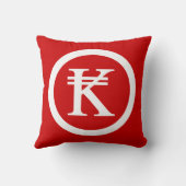 ラオスKipラオス/ラオスのマネーサイン クッション (裏面)