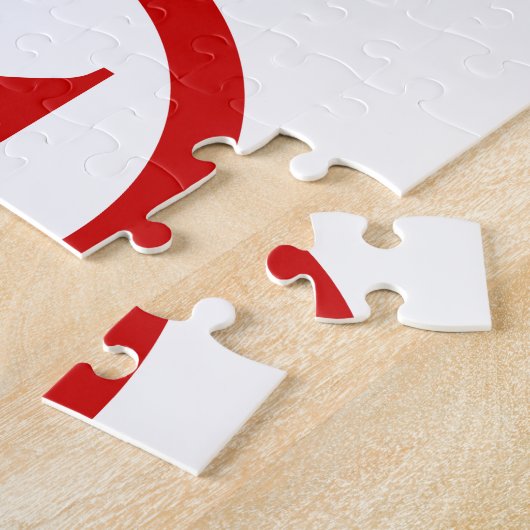 ラオスKipラオス/ラオスのマネーサイン ジグソーパズル (側面)