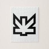 ラオスKipラオス/ラオスのマネーサイン ジグソーパズル (縦)