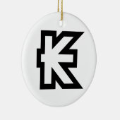 ラオスKipラオス/ラオスのマネーサイン セラミックオーナメント (右)