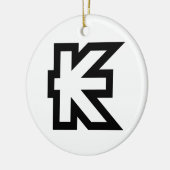 ラオスKipラオス/ラオスのマネーサイン セラミックオーナメント (左)