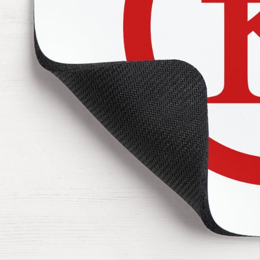 ラオスKipラオス/ラオスのマネーサイン マウスパッド (コーナー)