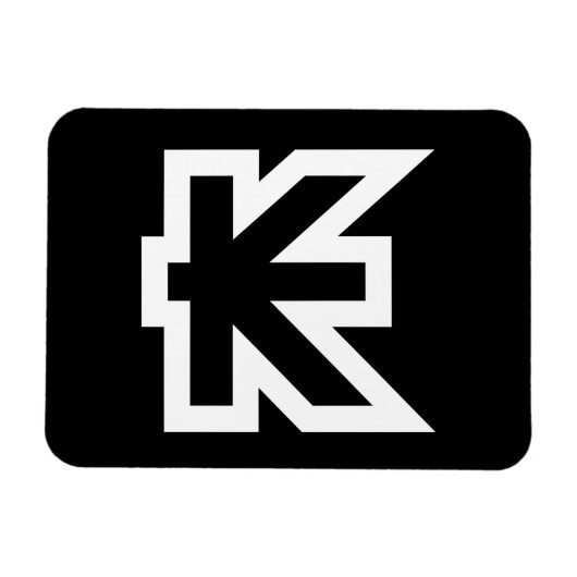 ラオスKipラオス/ラオスのマネーサイン マグネット (横)