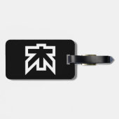 ラオスKipラオス/ラオスのマネーサイン ラゲッジタグ (裏面横)