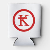 ラオスKipラオス/ラオスのマネーサイン 缶クーラー (正面)