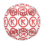 ラオスKipラオス/ラオスのマネーサイン 野球ボール (裏面)