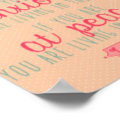 ラオスTzuやる気を起こさせる引用文プリント- 8 x 10インチ ポスター (角)