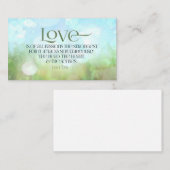 ラオスTzu感動的引用文"愛" ノートカード (正面/裏面)