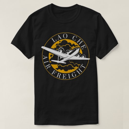 ラオチェ航空貨物タンクトップ Tシャツ (デザイン正面)