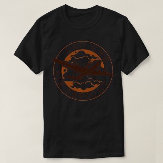 ラオチェ航空貨物 Tシャツ (デザイン正面)
