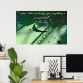 ラオチュ自然引用文ポスター ポスター (ホームオフィス)