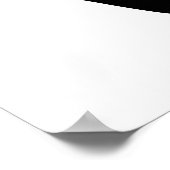 ラオチュ・ウィズダム |黒 | 1,000マイル ポスター (角)