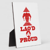 ラオド誇りを持ったン フォトプラーク (側面)