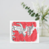 ラオワイ – 長い行進 ポストカード (スタンド正面)