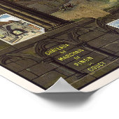 ラオンフランスヴィンテージ旅行ポスター1912 ポスター (角)