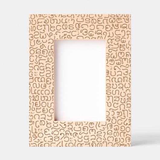 ラオ レーザー彫刻フレーム (正面)